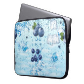 Erfrischende Blueberry Water Notebook-Tasche Laptopschutzhülle (Vorderseite Links)