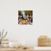 Erfrischende Cookout-Getränke Poster (Küche)