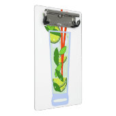 Erfrischende Mini-Zwischenablage Mini Klemmbrett (Schrägansicht)