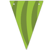 Erfrischende Sommermelone. Wimpelkette (Zweite Fahne)