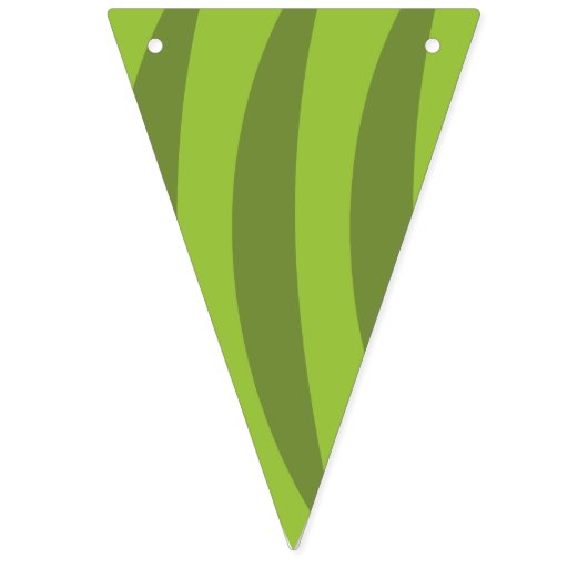 Erfrischende Sommermelone. Wimpelkette (Zweite Fahne)