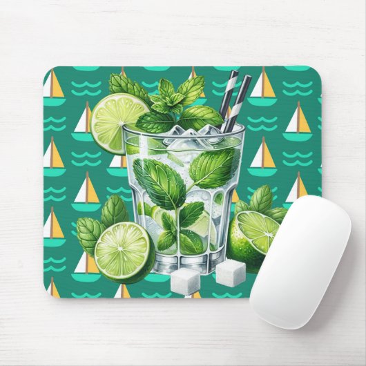 Erfrischende Sommermousepad Mousepad (Mit Mouse)