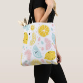 Erfrischende Zitrusfrüchte Tote Tasche (Von Nahem)
