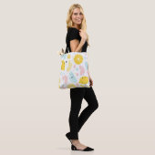 Erfrischende Zitrusfrüchte Tote Tasche (Am Model)