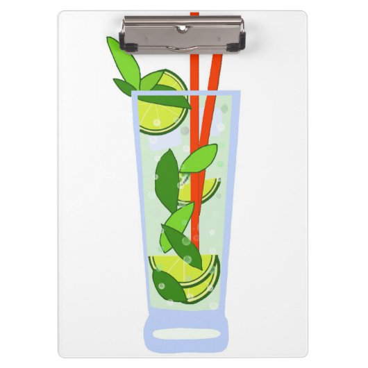 Erfrischende Zwischenablage Klemmbrett (Vorderseite)