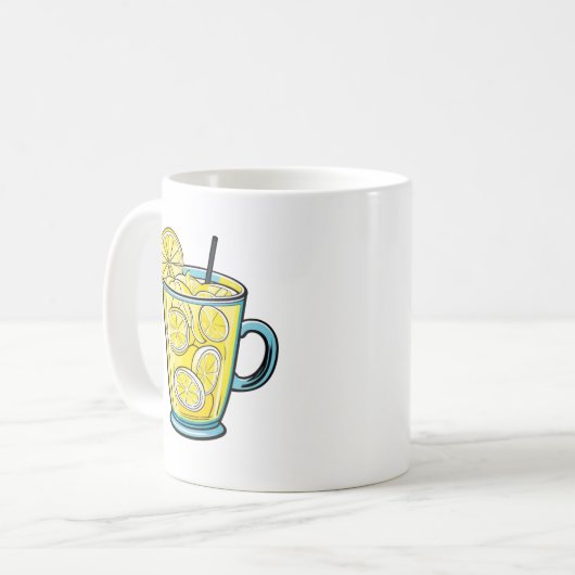 Erfrischender Cup der Tasse Lemonade (Vorderseite Links)