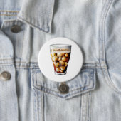 Erfrischender Eiskalter Soda Drink mit Bläschen Button (Beispiel)