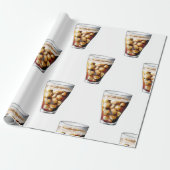 Erfrischender Eiskalter Soda Drink mit Bläschen Geschenkpapier (Ungerollt)