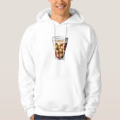 Erfrischender Eiskalter Soda Drink mit Bläschen Hoodie (Vorderseite)