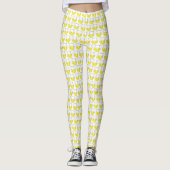Erfrischender Lemonade Lemon Ade Pitcher Drink Leggings (Vorderseite)