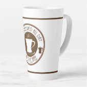Erfrischter heißer Kaffee Milchtasse (Rechte Ecke)