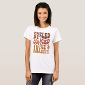 Erfrischung durch Kaffee und Angstkaffee T-Shirt (Vorne ganz)