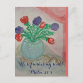 Erfrischung Postkarte (Vorderseite)