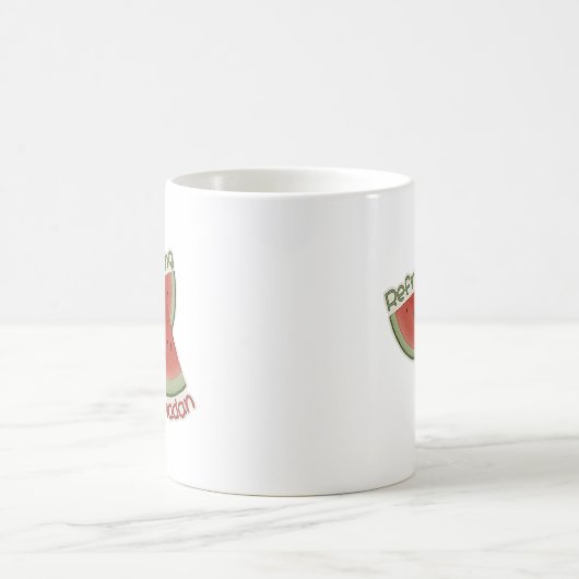 Erfrischung Ramadan Watermelon Kaffeetasse (Mittel)