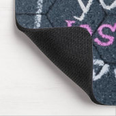 Erfüllen Sie die Motivierend Liebe Ihres Schicksal Mousepad (Ecke)