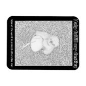 ERFÜLLEN SIE SEINEN ZIEL RETTEND WILDLIFE RAT POIS MAGNET (Horizontal)