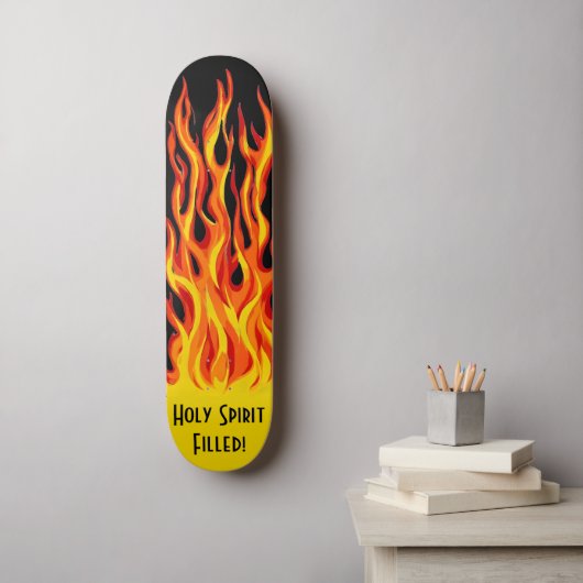 Erfüllt vom Heiligen Geist! Skateboard (Wandkunst)