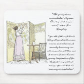 Erfüllte Damen, Jane Austen Pride & Prejudice Mousepad (Vorne)