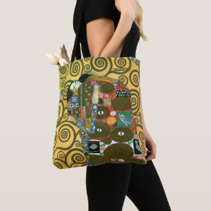 Erfüllung aka Der Kuss von Gustav Klimt Tasche