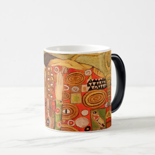 Erfüllung alias The Embrace / Valentine's Day Verwandlungstasse (VorderseiteRechts)