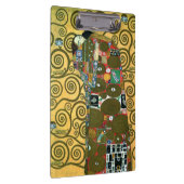 Erfüllung alias The Embrace von Gustav Klimt Klemmbrett (Rechts)