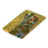 Erfüllung alias The Embrace von Gustav Klimt Magnet (Linke Seite)