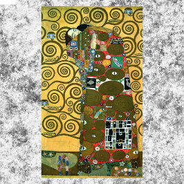 Erfüllung alias The Embrace von Gustav Klimt Poster