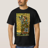 Erfüllung alias The Embrace von Gustav Klimt T-Shirt (Vorderseite)