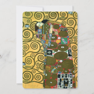 Erfüllung (Die Umarmung) von Gustav Klimt Hochzeit Save The Date
