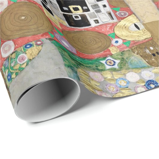 Erfüllung, Gustav Klimt Geschenkpapier (Rolleneckpunkt)