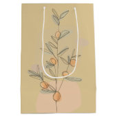 Erfüllung, Gustav Klimt Mittlere Geschenktüte (Rückseite)