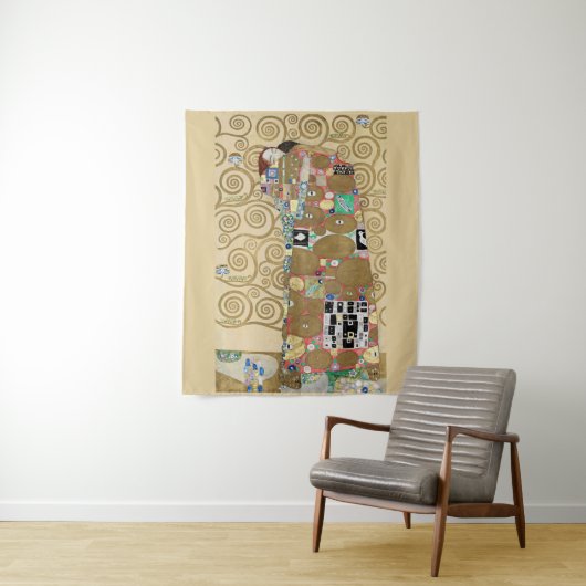 Erfüllung, Gustav Klimt Wandteppich (Beispiel)