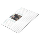 Erfüllung - Notepad Notizblock (angewinkelt)