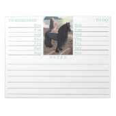 Erfüllung - Notepad Notizblock (Vorderseite)