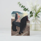 Erfüllung - Postkarte (Stehend Vorderseite)