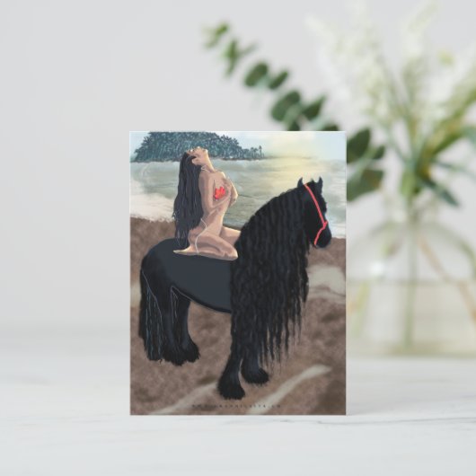 Erfüllung - Postkarte (Stehend Vorderseite)