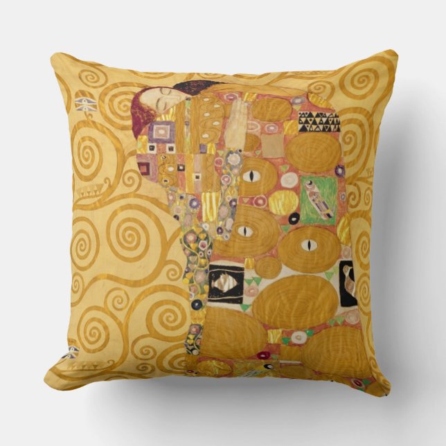 Erfüllung (Stoclet Fries) c.1905-09 Kissen (Vorderseite)