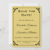 Erfüllung (The Embrace) von Gustav Klimt Wedding Save The Date (Rückseite)