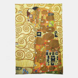 Erfüllungs-Geschirrtuch Gustav Klimt Handtuch