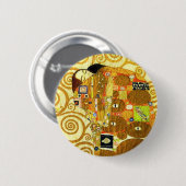 Erfüllungs-Knopf Gustav Klimt Button (Vorne & Hinten)