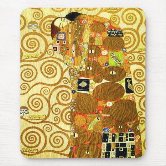 Erfüllungs-Mausunterlage Gustav Klimt Mousepad (Vorne)