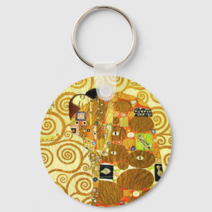 Erfüllungs-Schlüsselkette Gustav Klimt Schlüsselanhänger