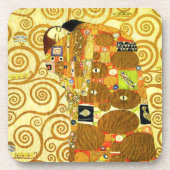 Erfüllungs-Untersetzer Gustav Klimt Getränkeuntersetzer (Vorderseite)