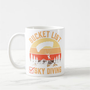 Erfullungsliste Himmelstauch-Abenteuer-Trip Fallsc Kaffeetasse