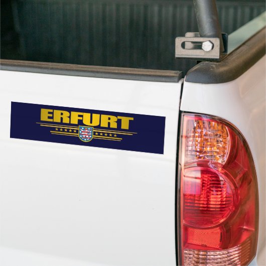 Erfurt Autoaufkleber (Auf Lkw)