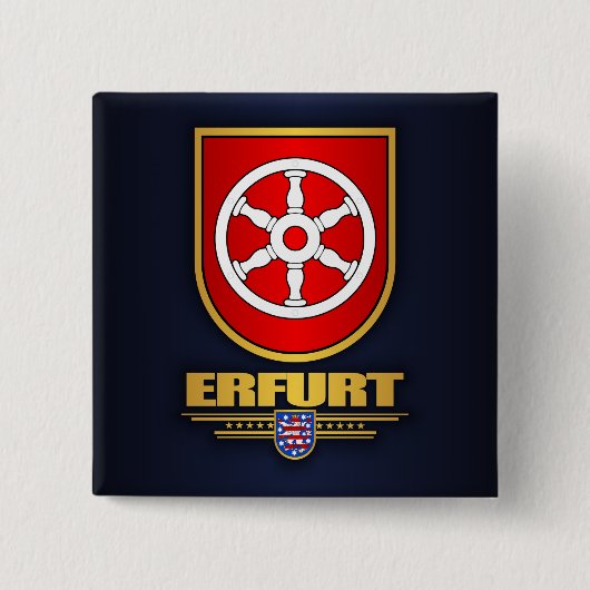 Erfurt Button (Vorderseite)