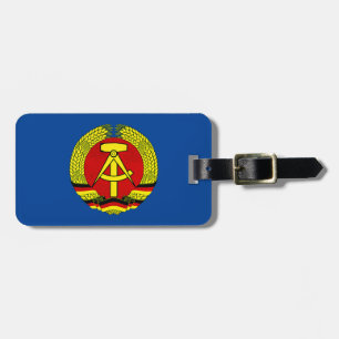 Erfurt, DDR, DDR, Erfurt, Ossi Gepäckanhänger