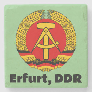 Erfurt, DDR, DDR, Erfurt, Ossi Steinuntersetzer