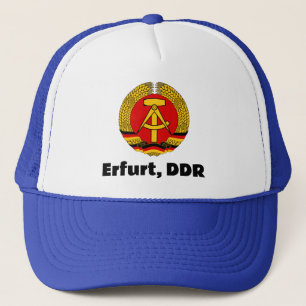 Erfurt, DDR, DDR, Erfurt, Ossi Truckerkappe