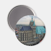 Erfurt, Deutschland Magnet (Vorderseite/Rückseite)